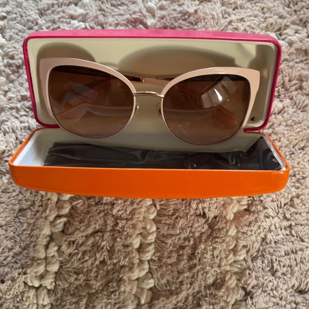 Never worn Kate Spade cat eye sunglasses